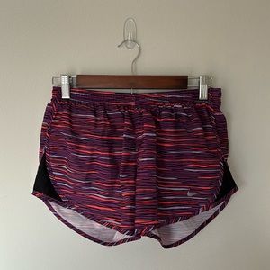 UA Shorts Purple Orange and Lavender